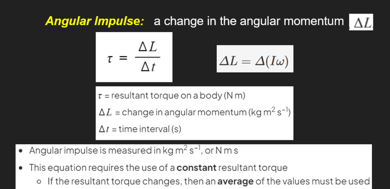 Angular Impulse