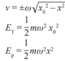 SHM energy calcualtions