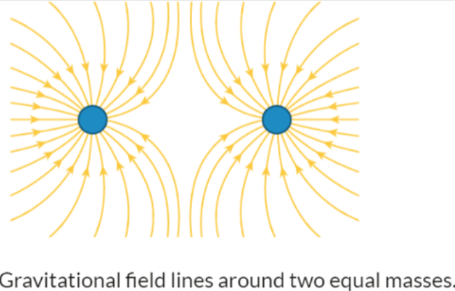 Gravitational field 2 masses