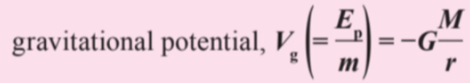 Gravitational Potential