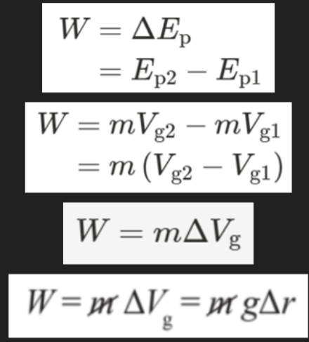 Gravitational potential
