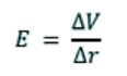 Gravitational field strength