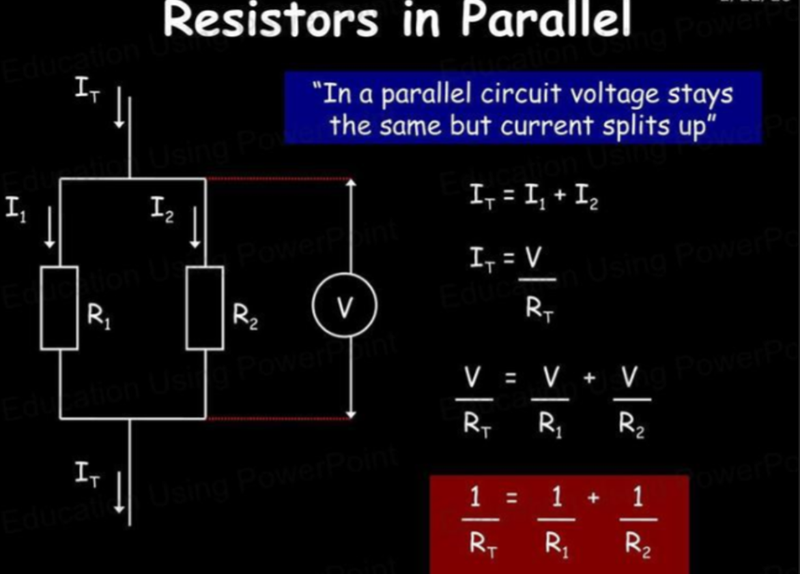 Resistors of Parallel