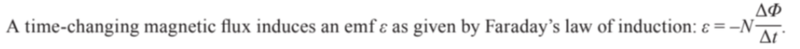 Faraday's Law