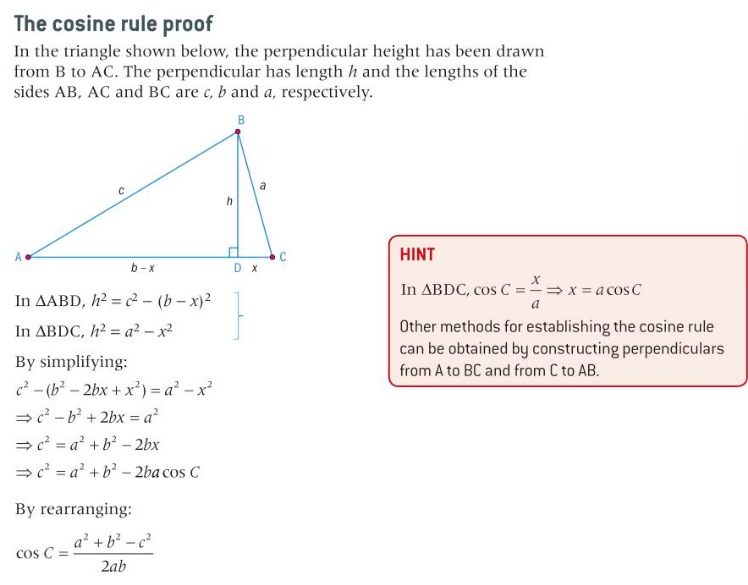 Cosine RUle