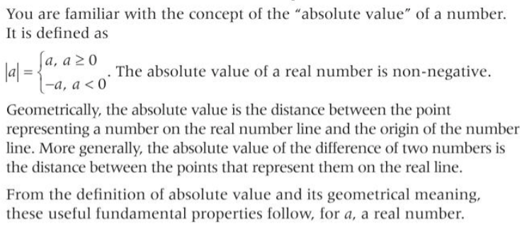 Absolute value