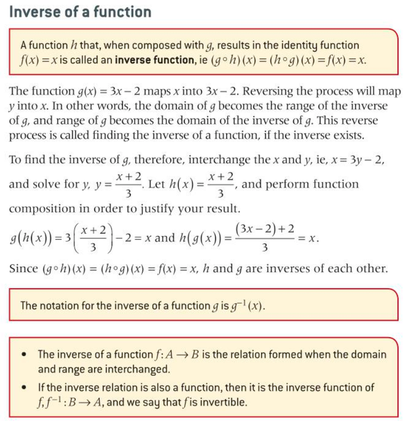 Inverse Function