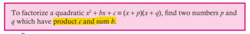 Factorization 1