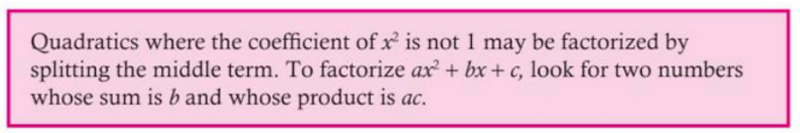 Factorization 2