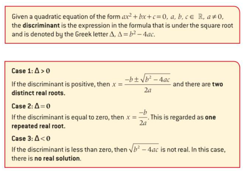 Discriminant