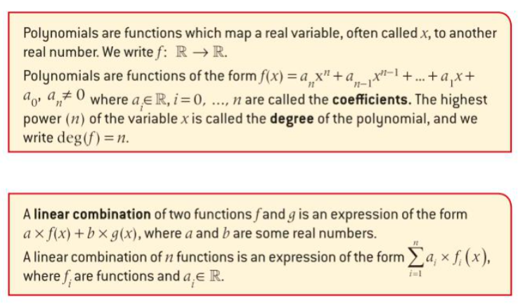 Polynomials