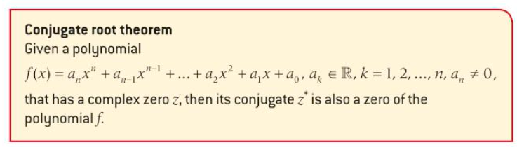 Conjugate root theorem