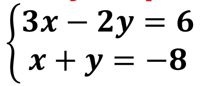 Systems of Equations