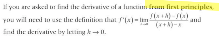 Derivative