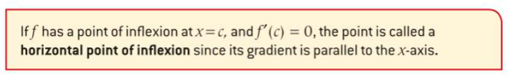 Point of inflextion